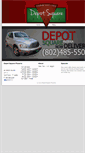 Mobile Screenshot of depotsquarepizzeria.com